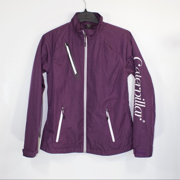 Caterpillar purple windbreaker, medium - Picture 3 of 10